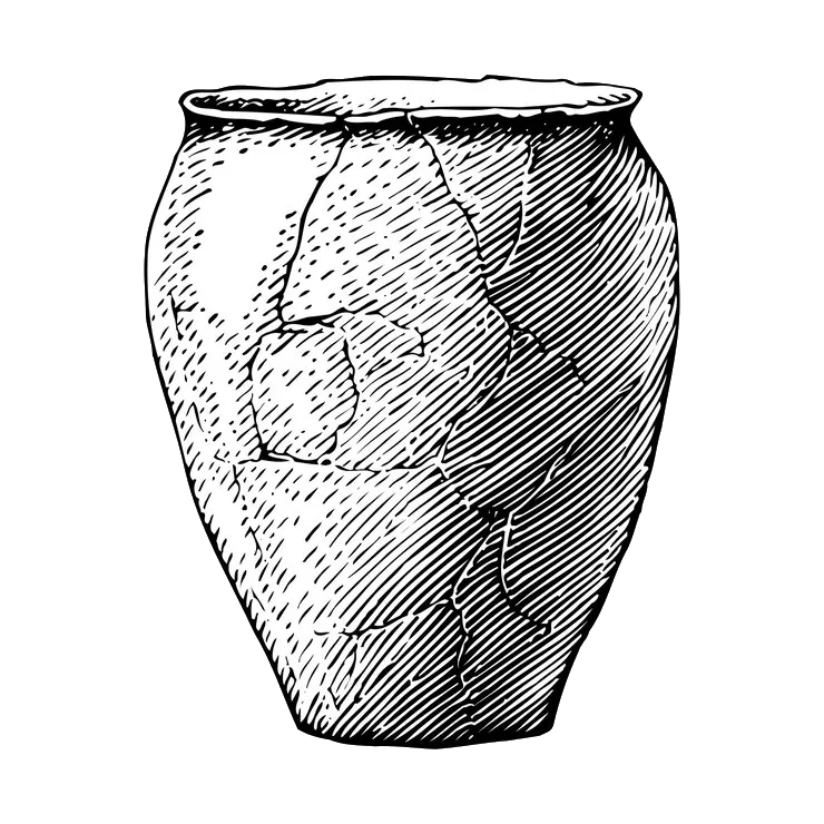 دوره طراحی سیاه قلم کوزه