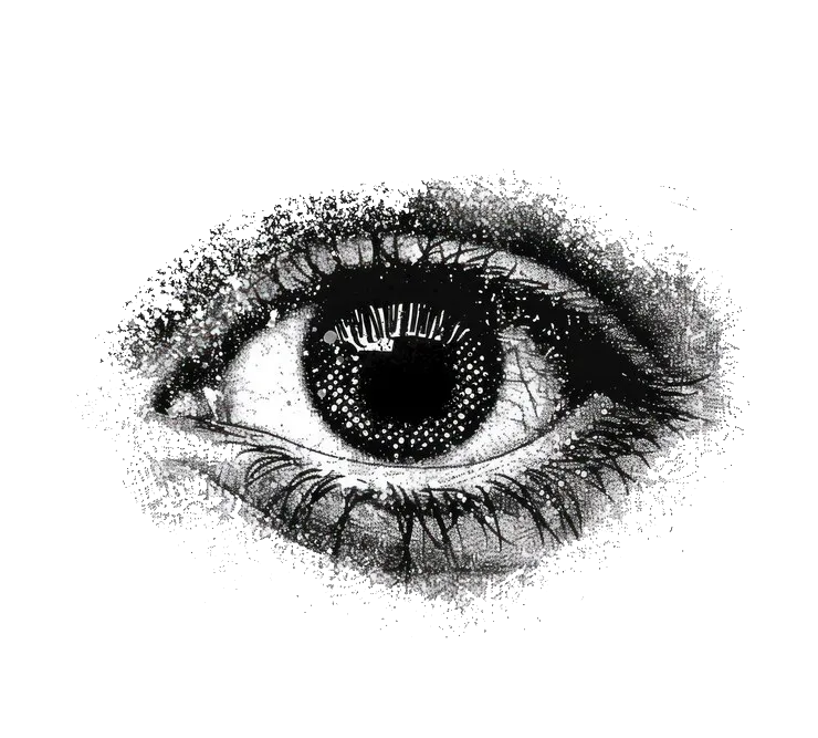 Black and white eye period