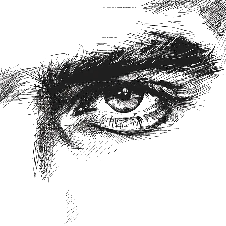 Male eye design course
